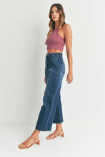 Load image into Gallery viewer, PREORDER: Patch Pocket Wide Leg Jeans in Four Colors
