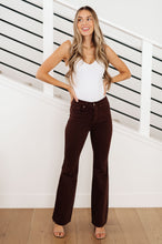 Load image into Gallery viewer, JB Sienna High Rise Control Top Flare Jeans in Espresso (Sizes 0-24)
