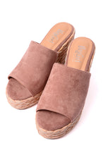 Load image into Gallery viewer, Solstice Espadrille Wedge in Blush- CORKY&#39;S
