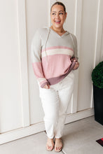 Load image into Gallery viewer, SP24- ONE ELEVEN NORTH- Stripes on Stripes Hoodie (Reg &amp; Curvy)
