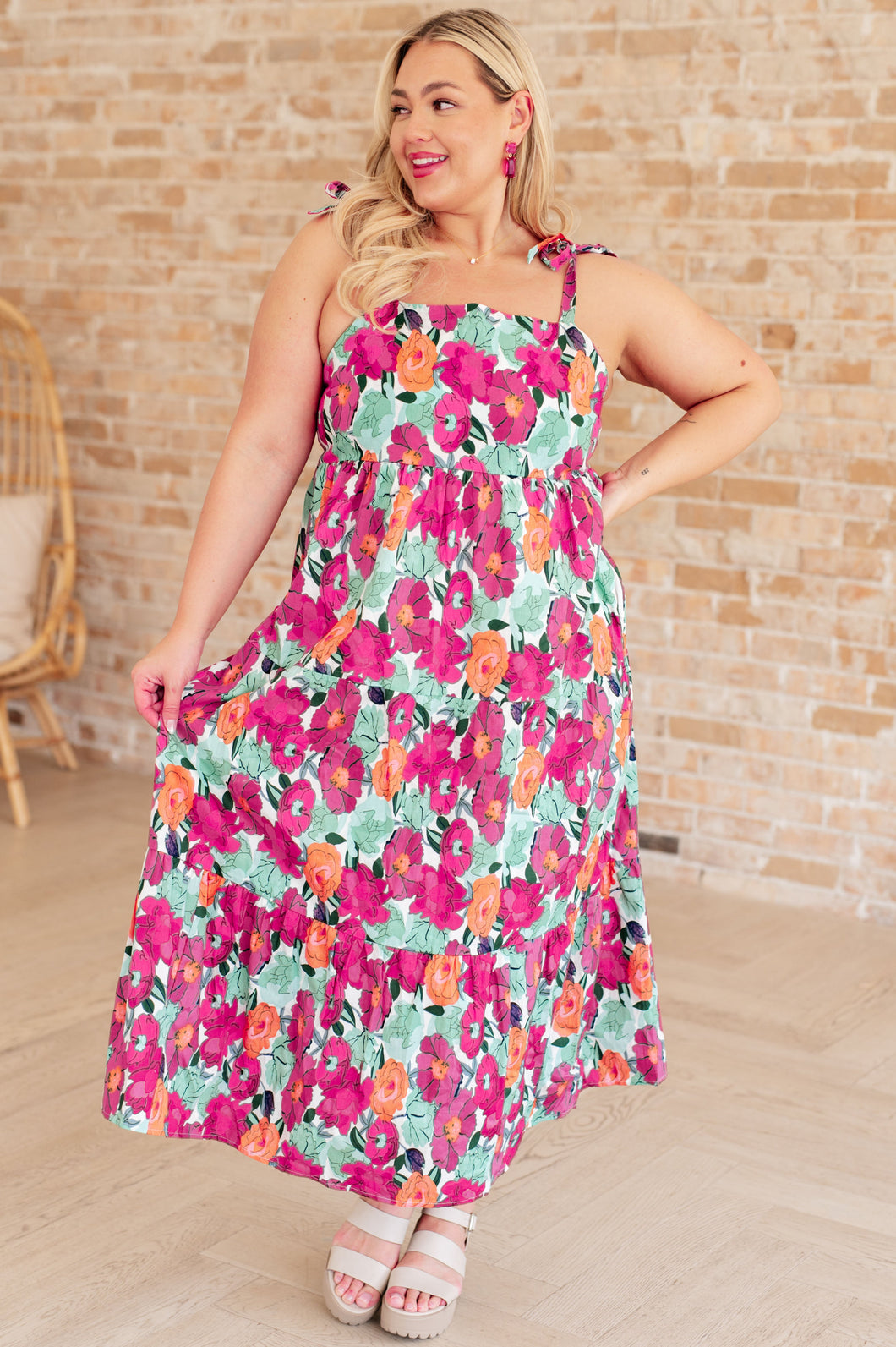 Such a Lover Girl Tiered Dress- POLAGRAM