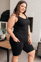 Load image into Gallery viewer, RAE MODE- Sun Salutations Body Suit in Black
