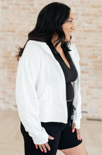 Load image into Gallery viewer, RAE MODE- Sun or Shade Zip Up Jacket in Off White
