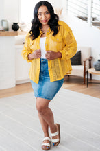 Load image into Gallery viewer, VERY J- Sweeter Than Nectar Lace Button Down in Honey
