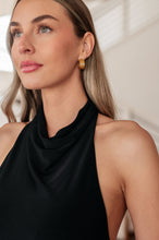 Load image into Gallery viewer, Waterproof, No Tarnish, Stacked, Gold Hoop Earrings
