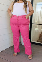 Load image into Gallery viewer, JB Barbie Era Control Top Faux Leather Pants in Hot Pink
