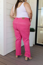 Load image into Gallery viewer, JB Barbie Era Control Top Faux Leather Pants in Hot Pink
