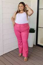 Load image into Gallery viewer, JB Barbie Era Control Top Faux Leather Pants in Hot Pink
