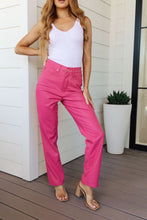 Load image into Gallery viewer, JB Barbie Era Control Top Faux Leather Pants in Hot Pink
