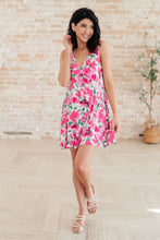 Load image into Gallery viewer, The Suns Been Quite Kind V-Neck Dress in Pink- WHITE BIRCH
