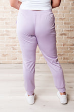 Load image into Gallery viewer, Tommy Two Tone Waffle Joggers Purple- WITH LOVE MOLLY
