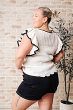 Load image into Gallery viewer, Too Sweet Flutter Sleeve Knit Top- JODIFL
