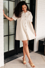 Load image into Gallery viewer, WHITE BIRCH- Tortured Poet Dress in Cream
