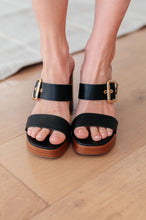 Load image into Gallery viewer, Tread Lightly Buckle Platforms- SIZES 5.5 - 11.0
