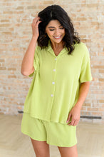 Load image into Gallery viewer, Two&#39;s Company Ribbed Button Down- LOVELY MELODY
