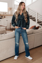 Load image into Gallery viewer, W23 Velvet Icon Hoodie In Grey Blue (Reg &amp; Curvy)
