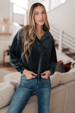 Load image into Gallery viewer, W23 Velvet Icon Hoodie In Grey Blue (Reg &amp; Curvy)
