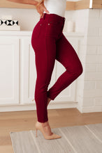 Load image into Gallery viewer, JB Wanda High Rise Control Top Skinny Jeans Scarlet (Sizes 0- 24)
