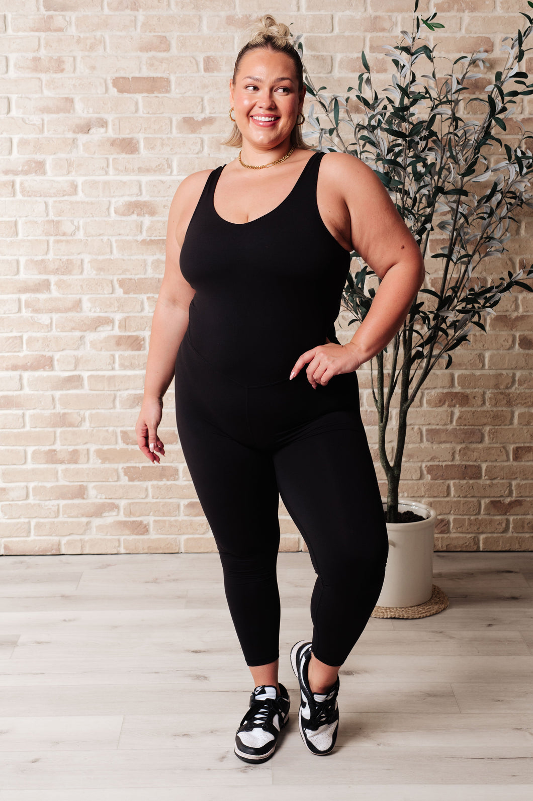 Way to Push Active Bodysuit in Black- RAE MODE