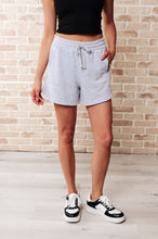 Load image into Gallery viewer, We&#39;re Only Getting Better Drawstring Shorts in Grey- RAE MODE
