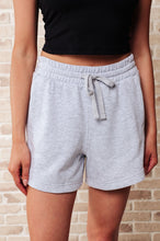 Load image into Gallery viewer, We&#39;re Only Getting Better Drawstring Shorts in Grey- RAE MODE
