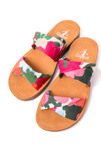 Load image into Gallery viewer, With a Twist Sandal in Flowers- CORKY&#39;S
