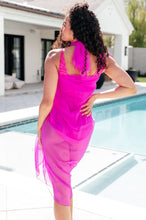 Load image into Gallery viewer, Wrapped In Summer Versatile Swim Cover in Pink- 111 NORTH
