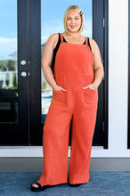 Load image into Gallery viewer, Yankee Doodle Crinkle Woven Jumpsuit- HEYSON
