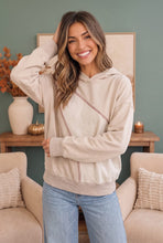 Load image into Gallery viewer, In Stitches Hoodie in Sand
