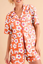 Load image into Gallery viewer, PREORDER: Floral Button Down Pajama Set in Four Colors
