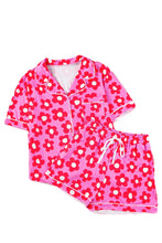 Load image into Gallery viewer, PREORDER: Floral Button Down Pajama Set in Four Colors
