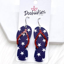 Load image into Gallery viewer, The Americana Mini Acrylic Collection - Patriotic Earrings
