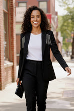 Load image into Gallery viewer, Holiday Glam Tassel Blazer
