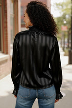 Load image into Gallery viewer, The Satin Scene High Neck Blouse

