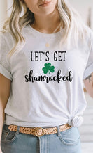 Load image into Gallery viewer, KISSED APPAREL- Let&#39;s Get Shamrocked Graphic Tee- S, M, L, XL
