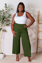 Load image into Gallery viewer, Full Size Smocked Wide Waistband Wide Leg Pants- Double Take
