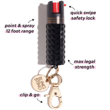 Load image into Gallery viewer, PREORDER: Metallic Studded Pepper Spray in Two Colors
