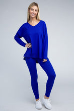 Load image into Gallery viewer, Zenana- Buttery Soft Brushed Longe Sleeve Loungewear Set (S-XL)
