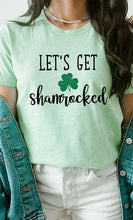 Load image into Gallery viewer, KISSED APPAREL- Let&#39;s Get Shamrocked Graphic Tee- S, M, L, XL
