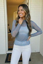 Load image into Gallery viewer, Oh My Darling Floral Mesh Top
