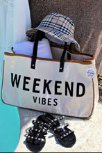 Load image into Gallery viewer, Weekend Vibes - Canvas Tote
