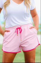 Load image into Gallery viewer, Think Pink Solid Everyday Shorts (Reg &amp; Plus)
