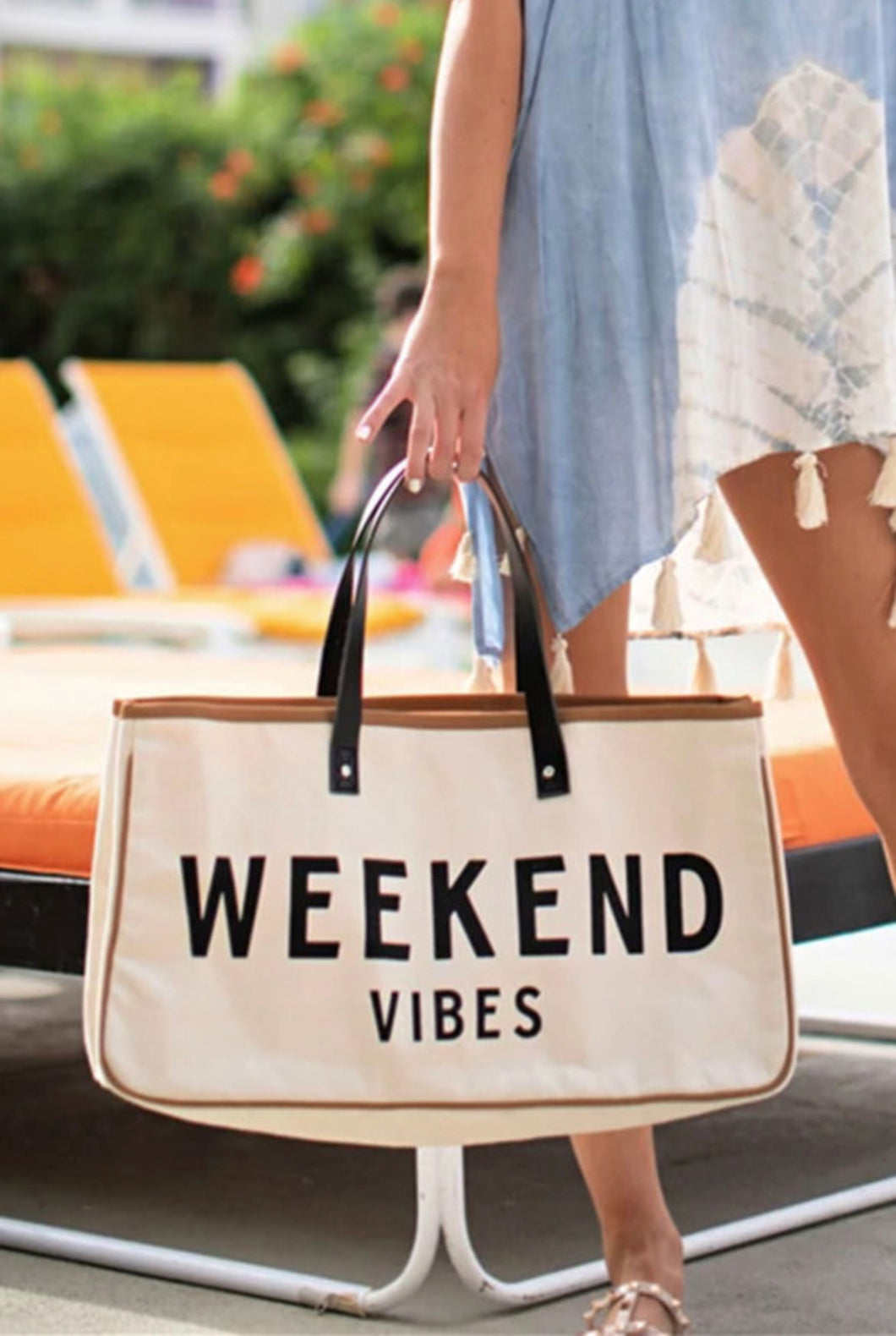 Weekend Vibes - Canvas Tote