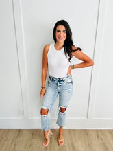 Load image into Gallery viewer, RESTOCKED *Lovervet* Rizzo High Rise Crop Straight Jeans by Vervet
