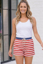 Load image into Gallery viewer, Stars and Stripes Drawstring Shorts
