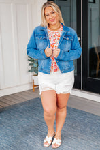 Load image into Gallery viewer, 111 NORTH- Sweet Something Flutter Sleeve Floral Top
