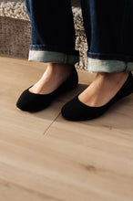 Load image into Gallery viewer, SODA- On Your Toes Ballet Flats in Black (Sizes 5.5 - 11)
