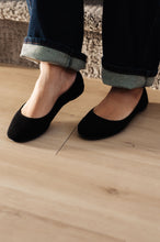 Load image into Gallery viewer, SODA- On Your Toes Ballet Flats in Black (Sizes 5.5 - 11)
