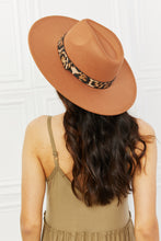 Load image into Gallery viewer, Fame *In the Wild* ~ Leopard Band Fedora Hat
