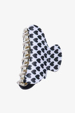 Load image into Gallery viewer, Valentines *Hearts Galore* : Heart Print Claw Clip
